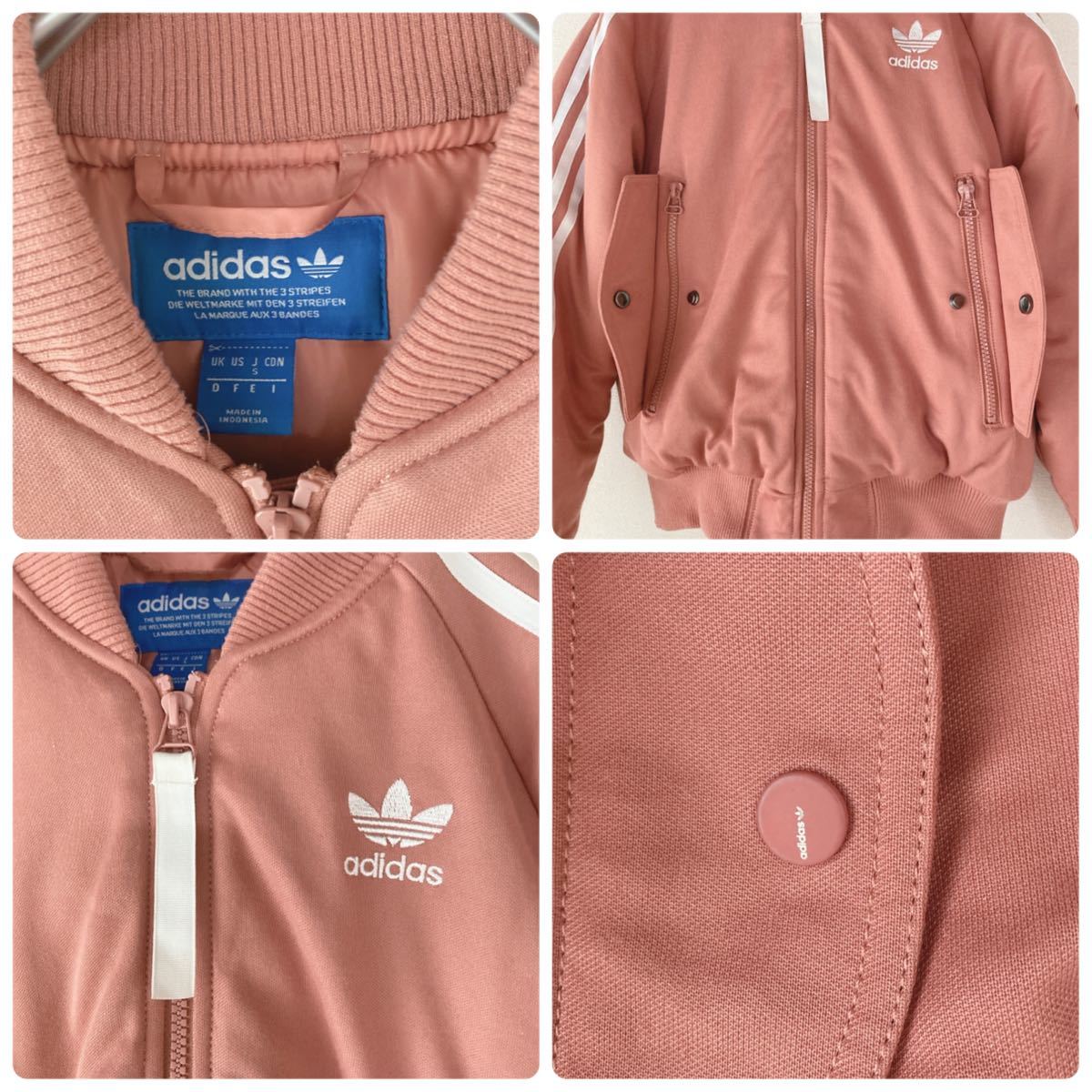 adidas アディダスオリジナルス ショートボンバージャケット adidas アディダスオリジナルス ショートボンバージャケット