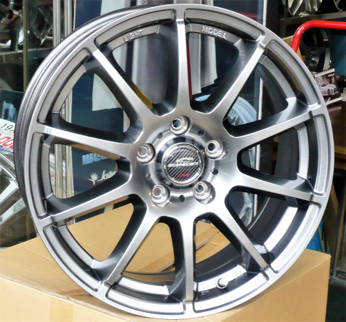 税込! ZC33S系 スイフト スポーツ用 軽量ホイール 「シュナイダーSTAG