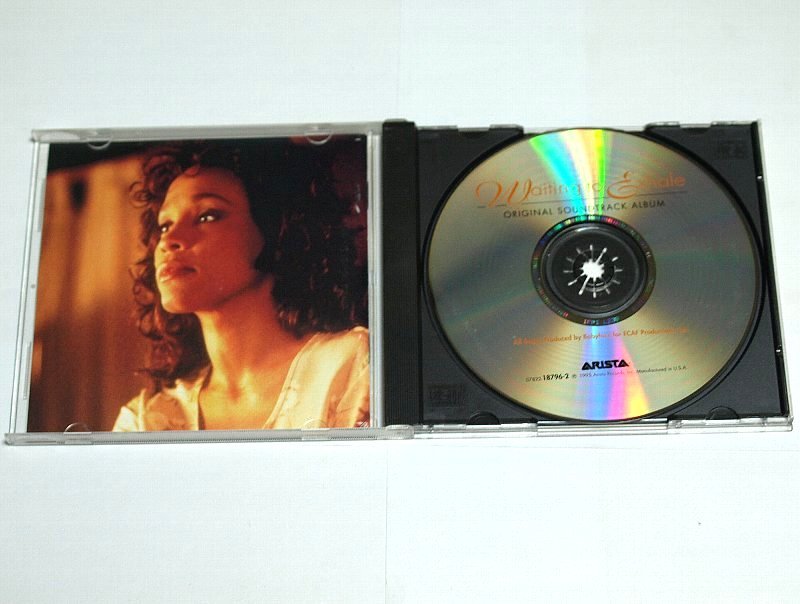 ため息つかせて CD サントラ Waiting to Exhale / Whitney Houston, Toni Braxton, Aretha Franklin, Brandy, TLC, Chaka Khan, SWVの画像2