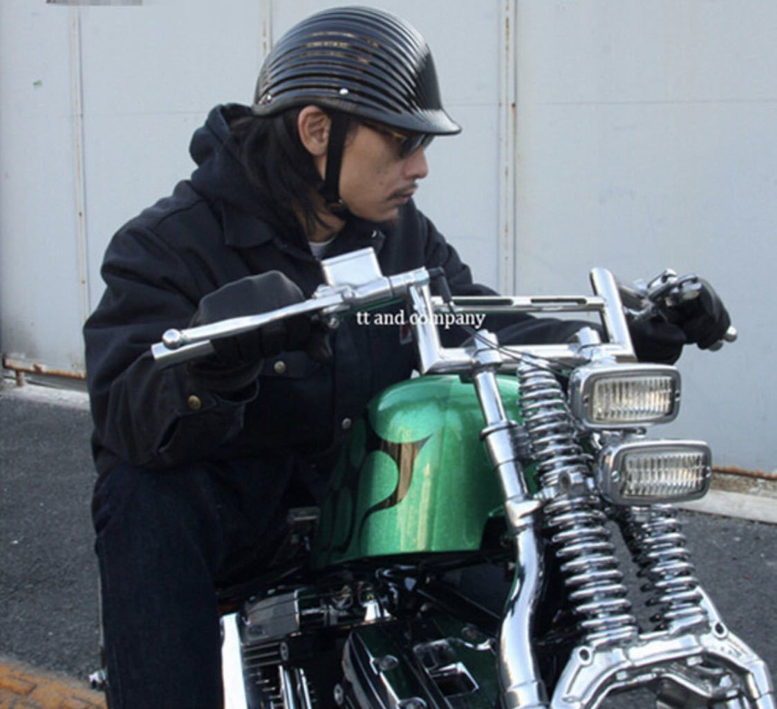 ヘルメット ハーフヘルメット アメリカン ブラックの通販 By Zzz ラクマ 半ヘル 半キャップ ハーレー ハーフヘル