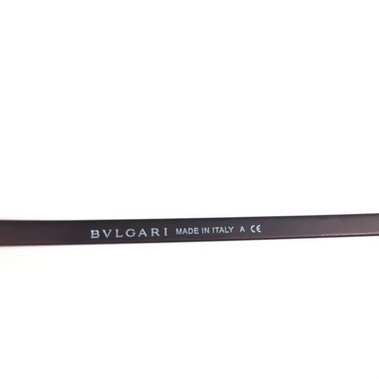 [ BVLGARY ] подлинный товар BVLGARI солнцезащитные очки cell авторучка ti шести- gonaru линзы 6103 лиловый бордо цвет серия мужской женский сделано в Италии кейс с ящиком 