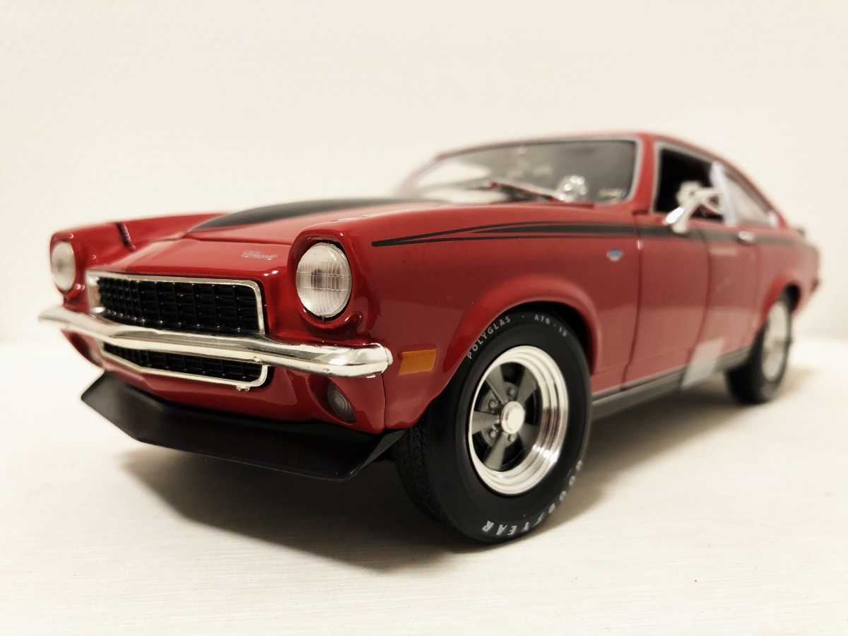 AutoWorldオートワールド/´72 Chevyシボレー Vegaベガ Yenkoイエンコ Stingerスティンガー 1/18 絶版