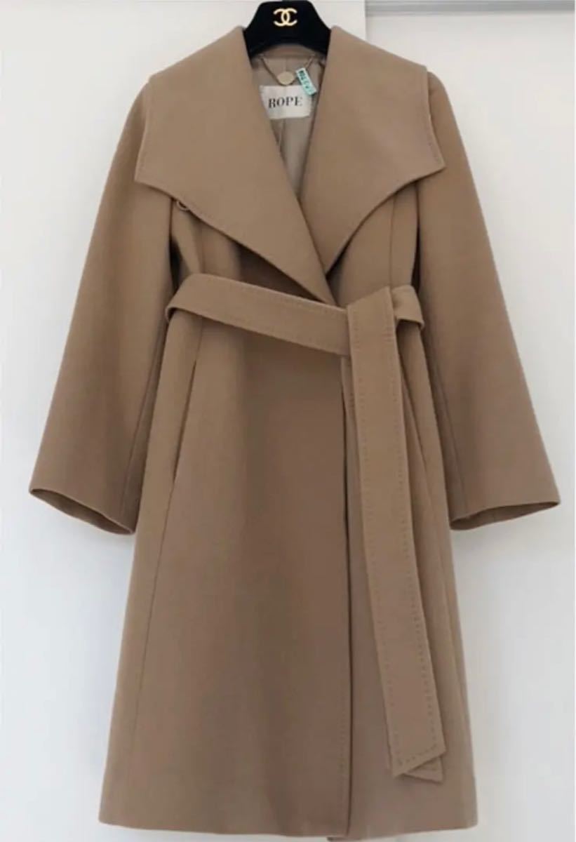 ROPEロングコート カシミヤ入り