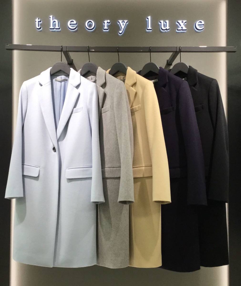 Yahoo!オークション - theory luxe 17AW ウール チェスターコート