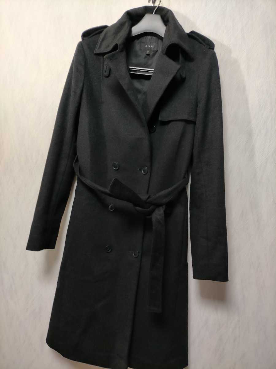 ヤフオク! - Theory カシミヤ100％ トレンチコート 定価13万...