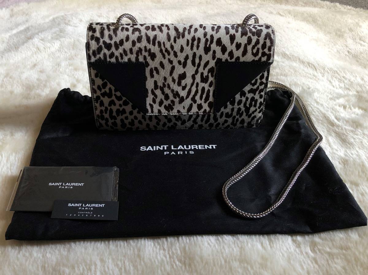 未使用☆SAINT LAURENT PARIS ベティBETTY ショルダーバッグ☆ベイビー