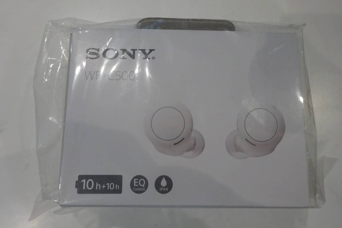 新品　ソニーWF-C500 W SONY [完全ワイヤレスイヤホン Bluetooth対応 保証付_画像1