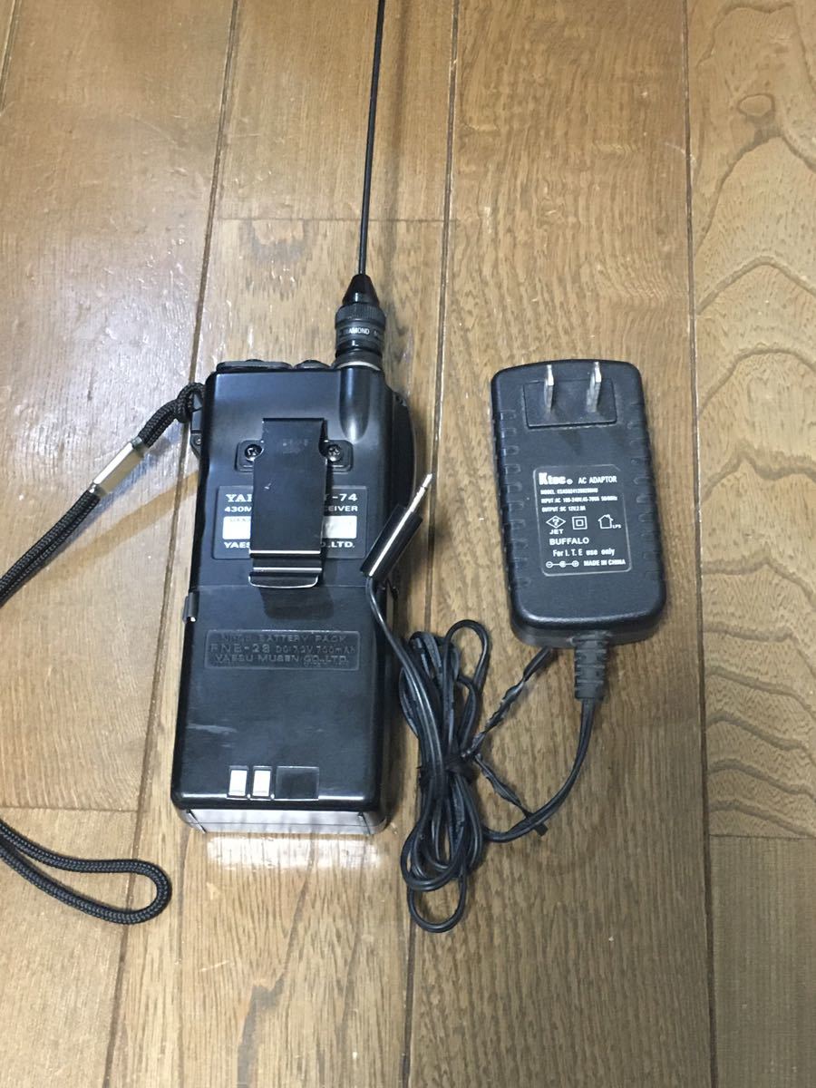 八重洲 ヤエス YAESU FT-74 430MHz アマチュアハンディー無線機 八重洲 ヤエス YAESU FT-74 430MHz アマチュアハンディー無線機