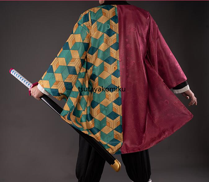 高品質 新作 鬼滅の刃 冨岡 義勇 コスプレ衣装 風 靴とウィッグ 高品質 新作 鬼滅の刃 冨岡 義勇 コスプレ衣装 風 靴とウィッグ