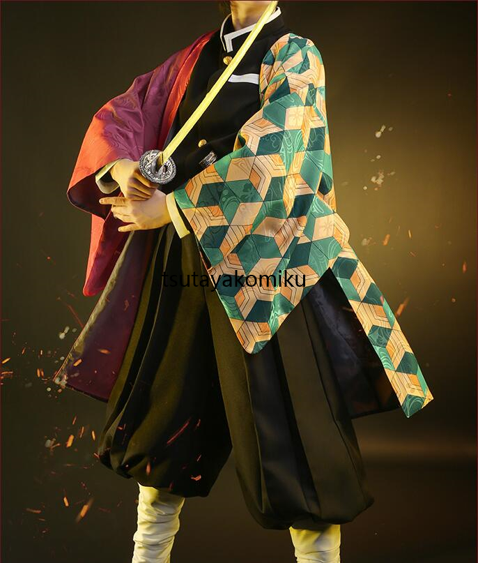 高品質 新作 鬼滅の刃 冨岡 義勇 コスプレ衣装 風 靴とウィッグ 高品質 新作 鬼滅の刃 冨岡 義勇 コスプレ衣装 風 靴とウィッグ