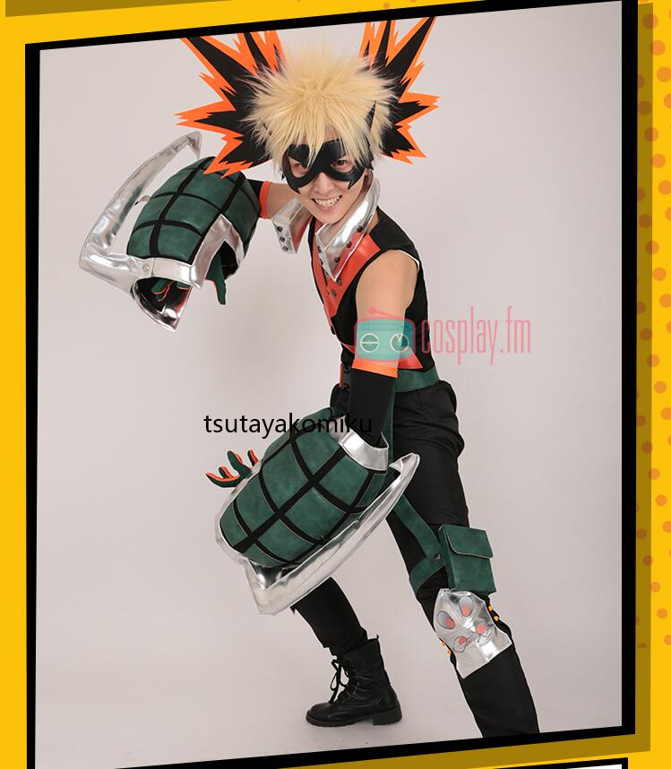 高品質 新作 僕のヒーローアカデミア 爆豪勝己 コスプレ衣装 風 高品質 新作 僕のヒーローアカデミア 爆豪勝己 コスプレ衣装 風