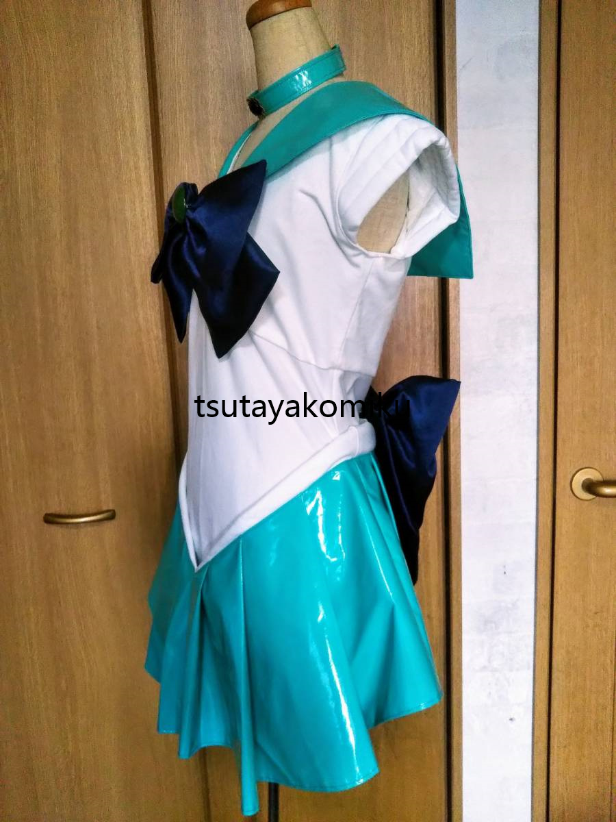  высокое качество новый продукт Прекрасная воительница Сейлор Мун * sailor Neptune костюмы способ обувь . парик продается отдельно 