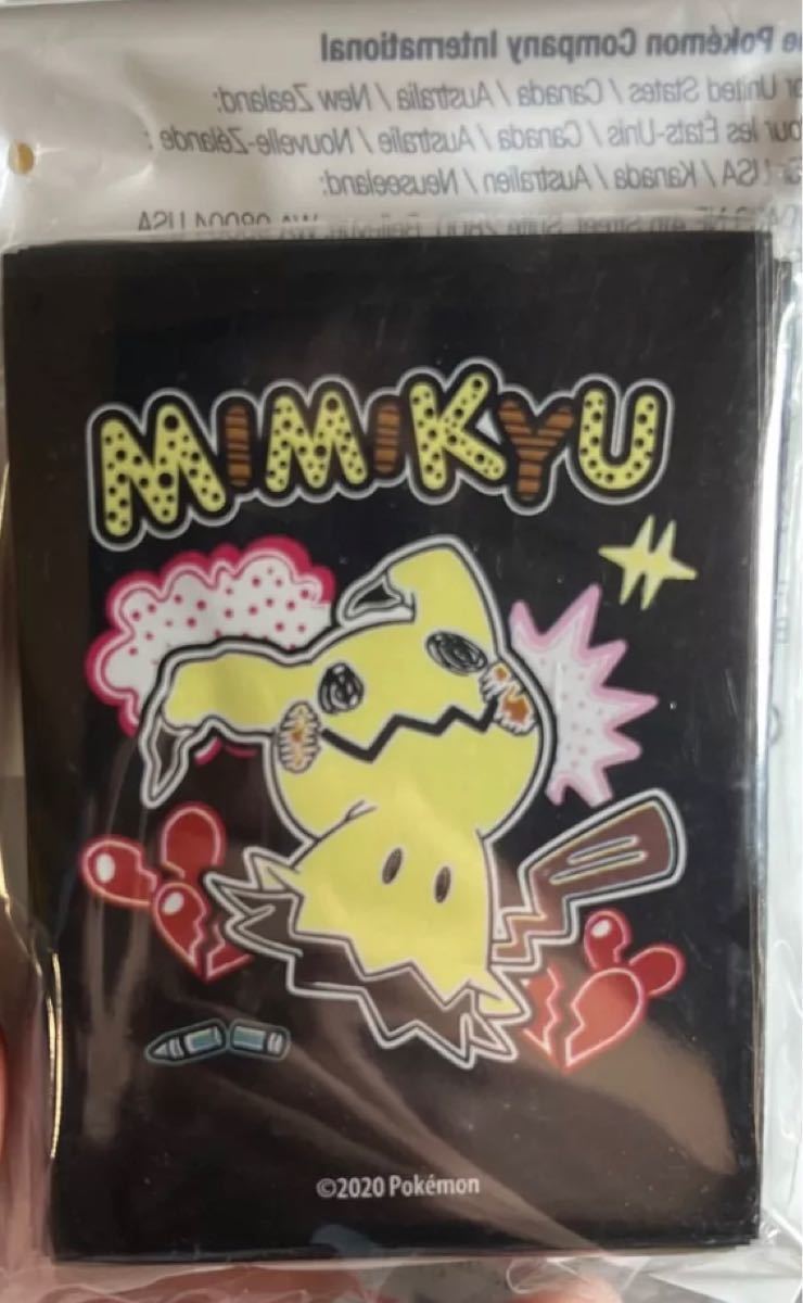 海外限定】 ミミッキュ ポケモンカード デッキシールド スリーブ 海外限定】 ミミッキュ ポケモンカード デッキシールド スリーブ