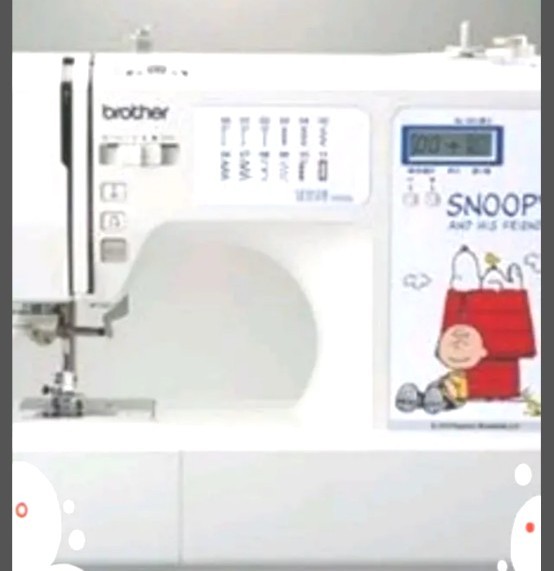 ブラザーコンピュータミシンセンシア100SN CPV7201(SNOOPY)