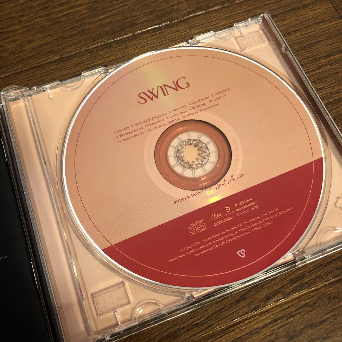 【カード付き】SNUPER JAPAN 1st Best Album SWING