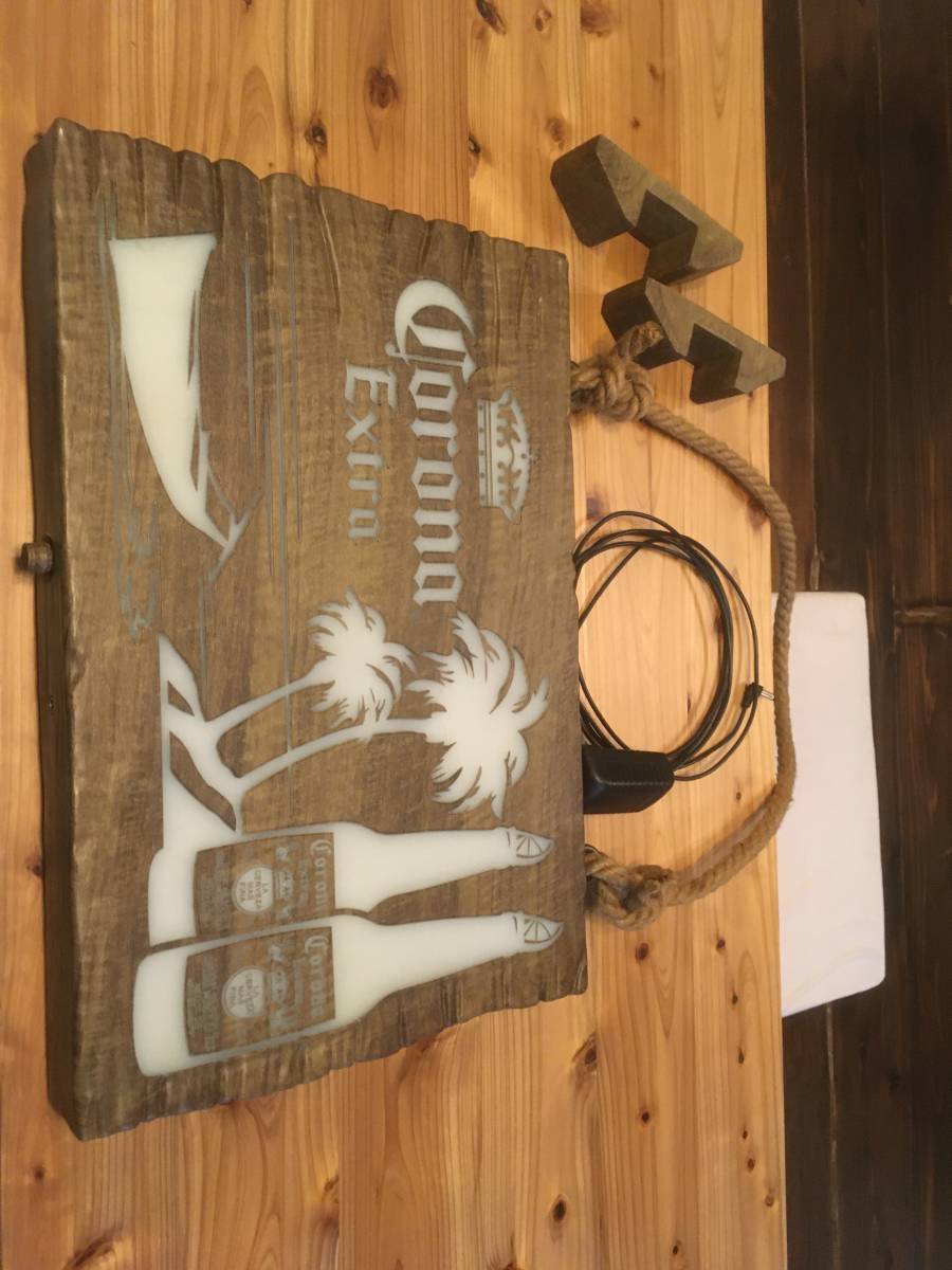 ネオンサイン】 美品! コロナビール Corona Beer 看板 Bar バー