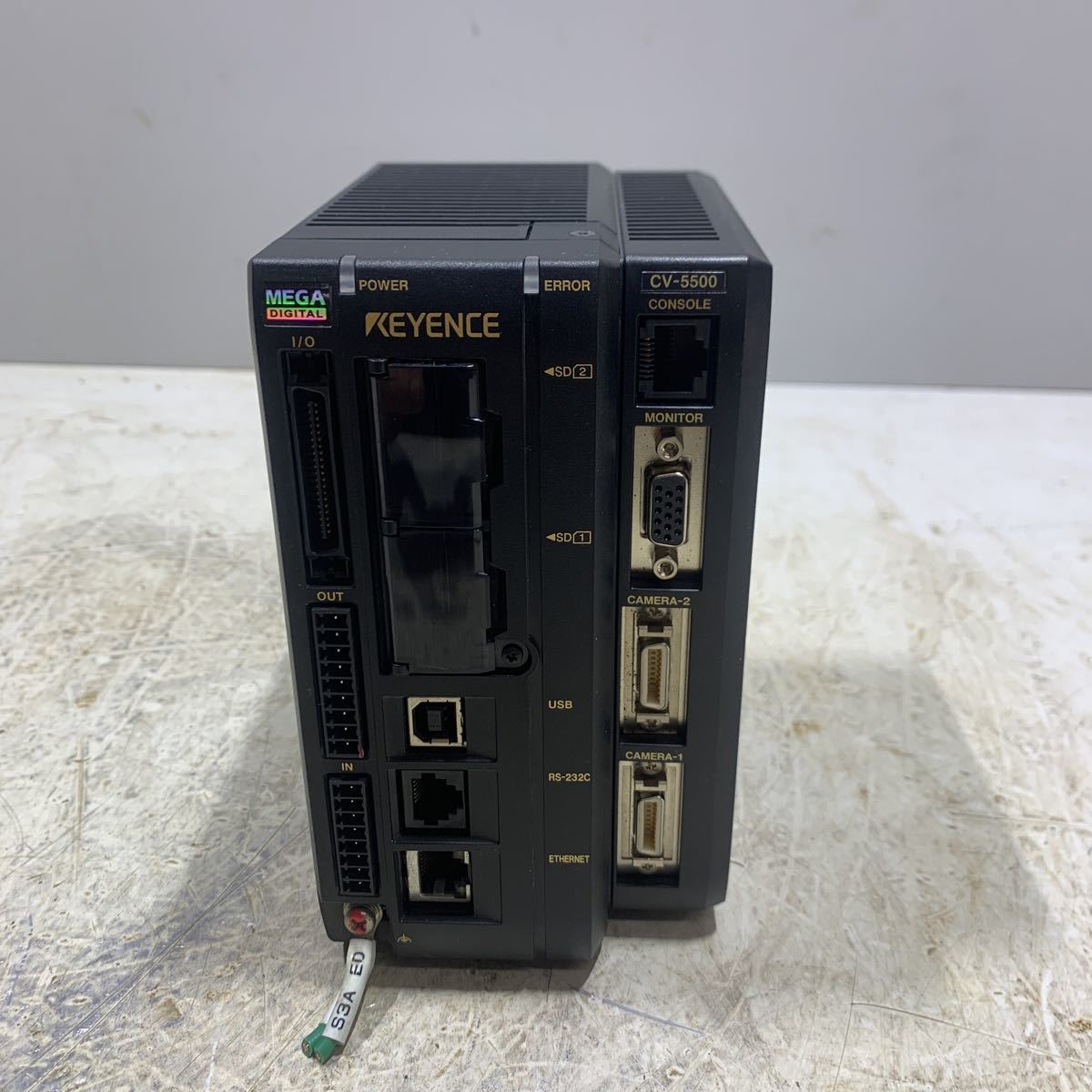 最大の割引 中古品 キーエンス KEYENCE 画像センサ コントローラ CV