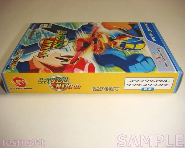  WonderSwan lock man Exe N1 Battle new goods unopened 