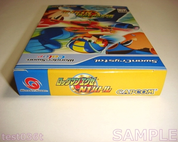  WonderSwan lock man Exe N1 Battle new goods unopened 