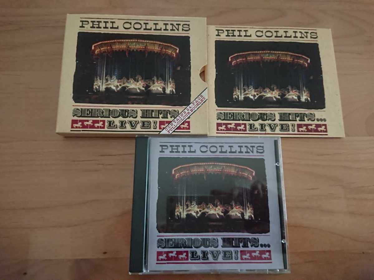 ★フィル・コリンズ Phil Collins ★Serious Hits Live ★CD ★紙ボックス付 ★中古品_画像1