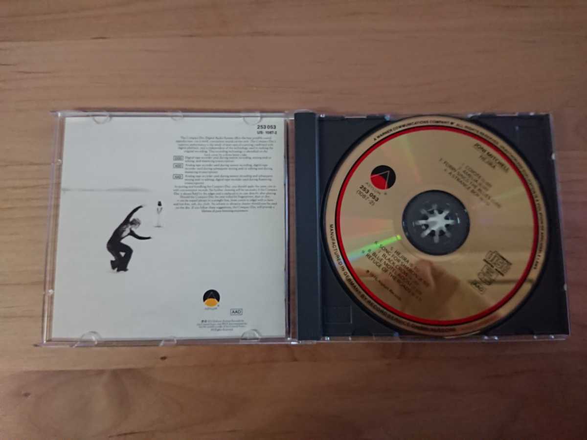 ★ジョニ・ミッチェル Joni Mitchell ★逃避行 Hejira ★CD ★中古品