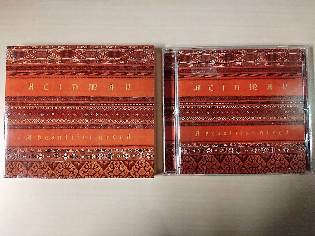 ACIDMAN A beautiful greed アルバムCD スリーブ付き　中古CD β012_画像2