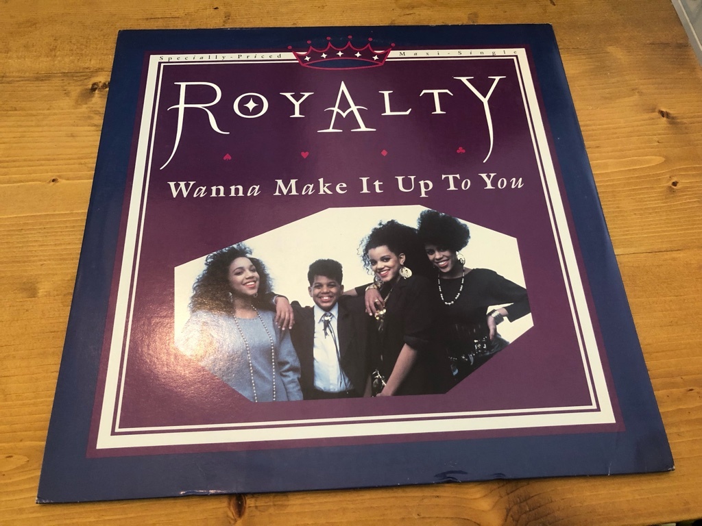 12”★Royalty / Wanna Make It Up To You / In A Place Called Love / シンセ・ポップ・ソウル！_画像1