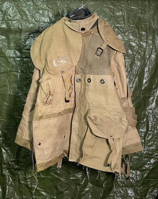 季節のおすすめ商品 AW2003 再構築 ミリタリー ジャケット ヴィンテージ jacket reconstructed DOLCE&GABBANA 48