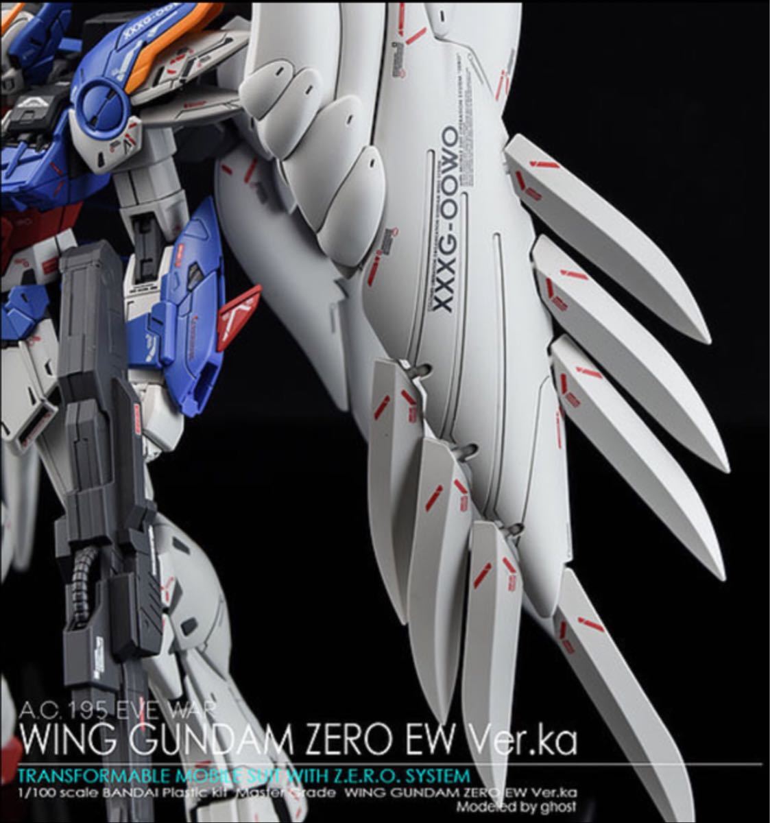 G-REWORK MG ウイングガンダムゼロEW Ver Ka 水転写式デカール G-REWORK MG ウイングガンダムゼロEW Ver Ka 水転写式デカール