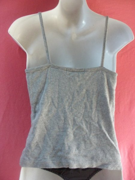 USED camisole size S gray series 