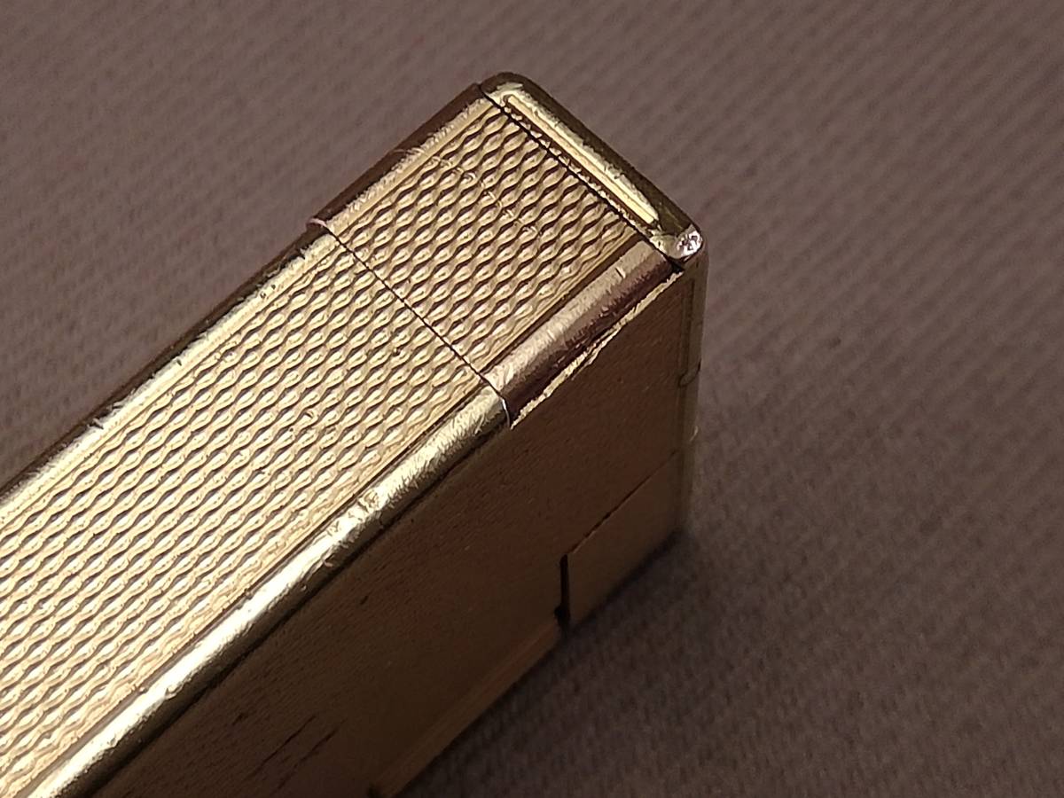 新着 ダンヒル ライター ライター ゴールド 箱付き 美品 金 GOLD