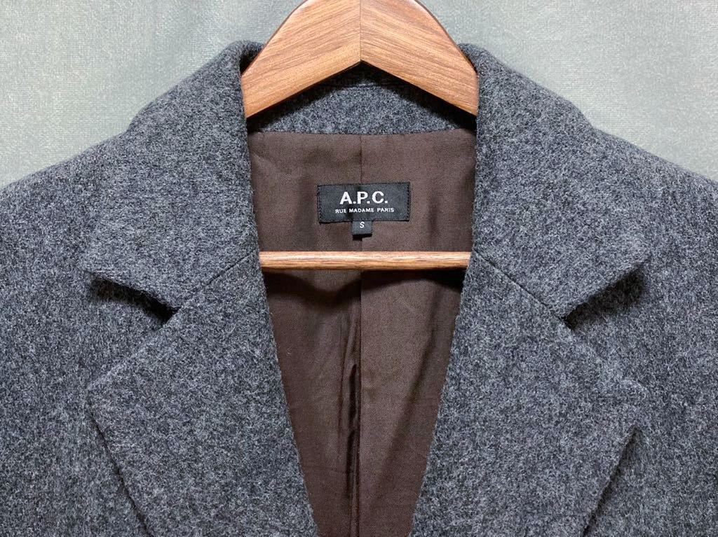 A.P.C.×Jules Tournier Wool Coat / サイズ:S ジャケット/アウター A.P.C.×Jules Tournier Wool Coat / サイズ:S ジャケット/アウター