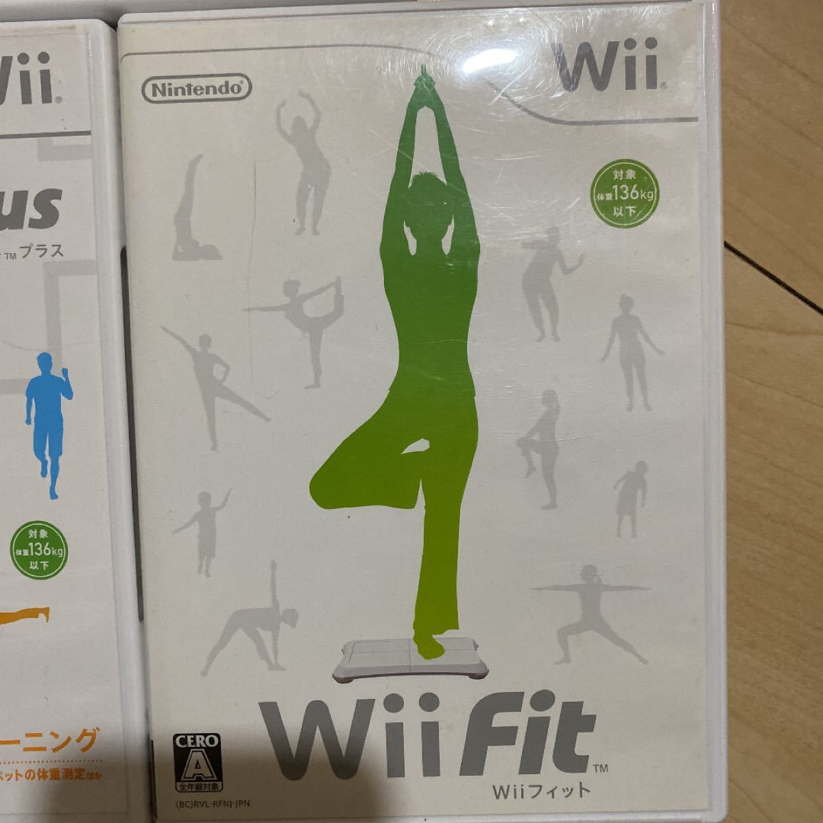Wii Fit Wii Sports フィット　リゾート　プラス　3点セット
