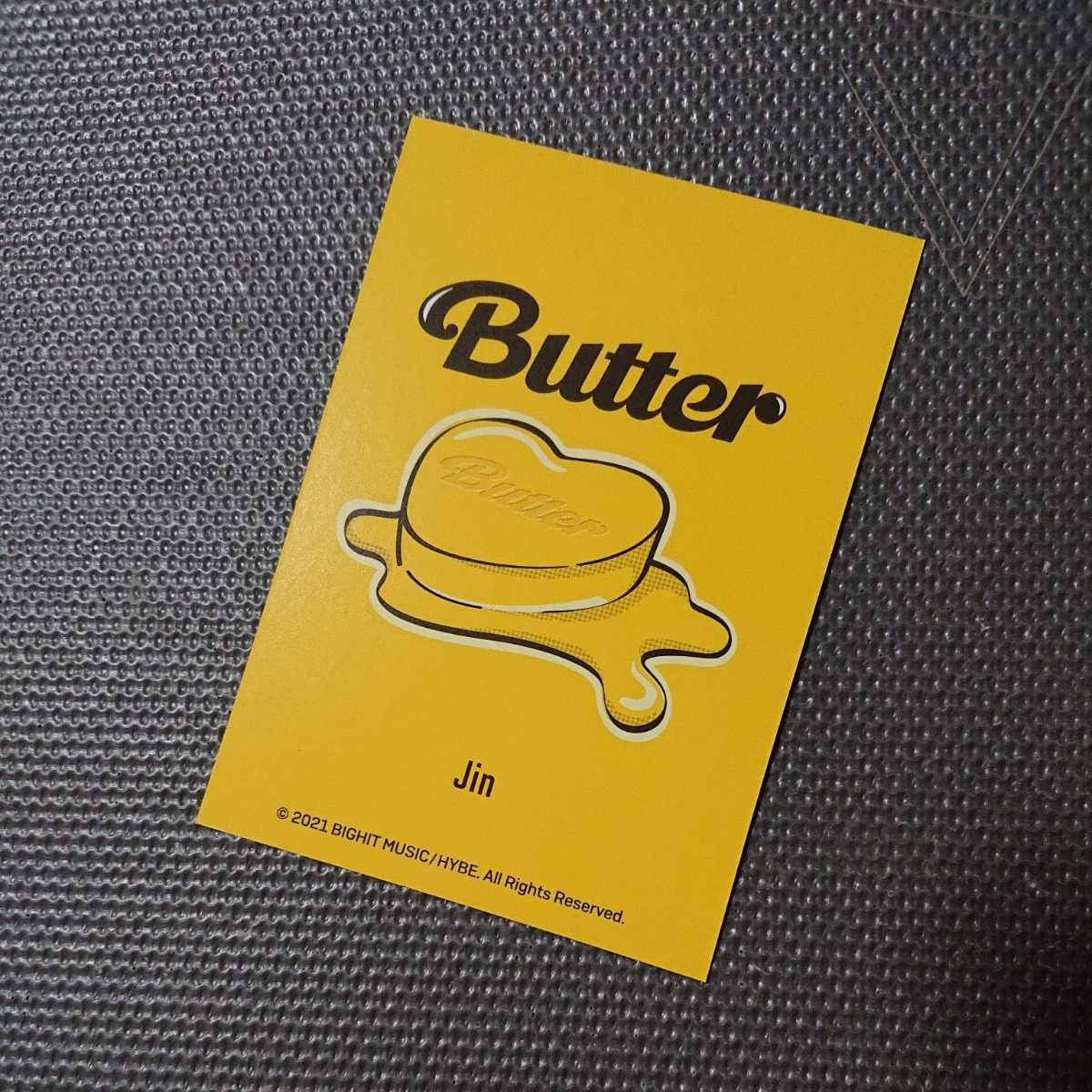 防弾少年団 BTS Butter カーディガン 付属 フォトカード トレカ ジン ソクジン ＪＩＮ_画像2