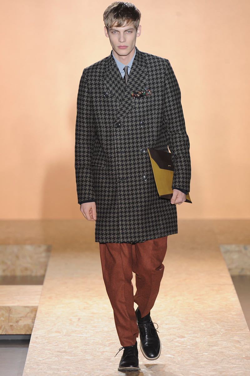 Paul Smith】メインライン ポールスミス ブリックBROWN 2タック