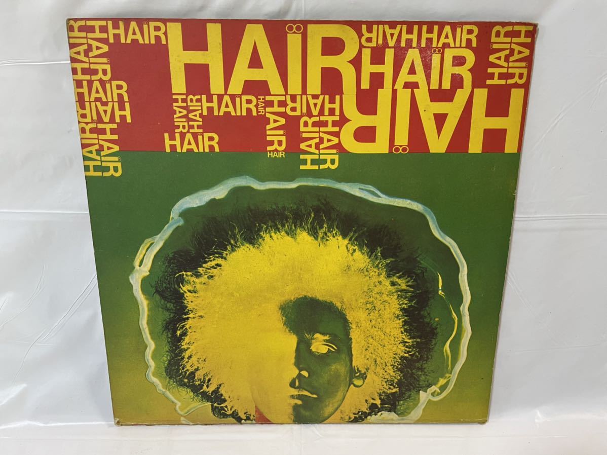 ★L310★ LP レコード HAIR ヘアー ミュージカル UK盤_画像1