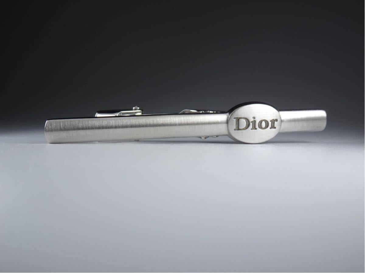 未使用　ディオールオム　クラシック　シルバー　ネクタイピン　タイピン　タイバー　Dior_画像3