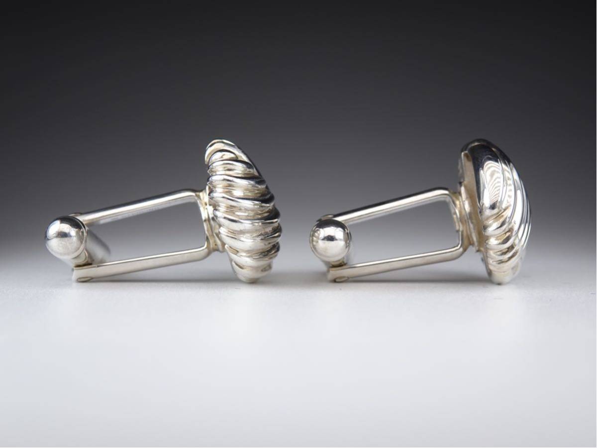 Tiffany&Co シルバー925 クロスライン カフス カフリンクス Tiffany&Co シルバー925 クロスライン カフス カフリンクス