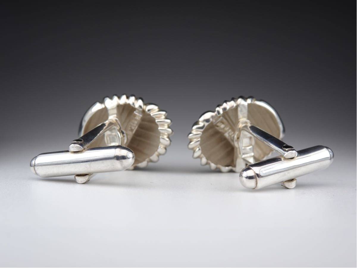 Tiffany&Co シルバー925 クロスライン カフス カフリンクス Tiffany&Co シルバー925 クロスライン カフス カフリンクス