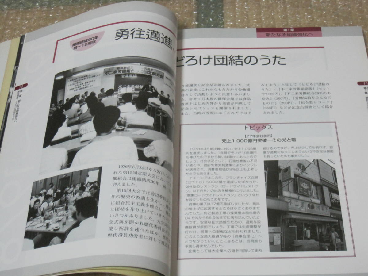 不二家 労働組合の歩み 1977-2001 非売品◇製菓 洋菓子 ケーキ 不二家 労働組合の歩み 1977-2001 非売品◇製菓 洋菓子 ケーキ