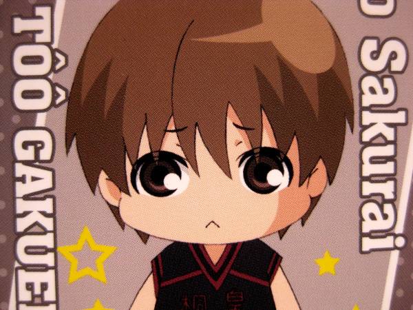 未使用 桜井良 ちびキャラ 黒子のバスケ デコステッカー4 未使用 桜井良 ちびキャラ 黒子のバスケ デコステッカー4