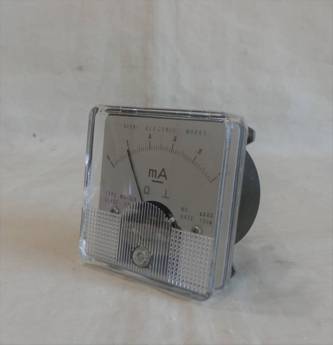  день . электрический. измерительный прибор MK-52A аналог измерительный прибор прямоугольник времена предмет Junk лот день .. измеритель аналог 
