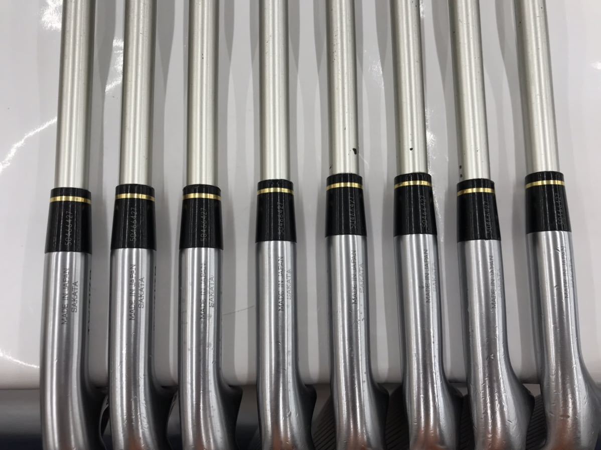 ホンマゴルフ TOUR WORLD TW717P アイアン8本(5-11,SW)セット flex:S