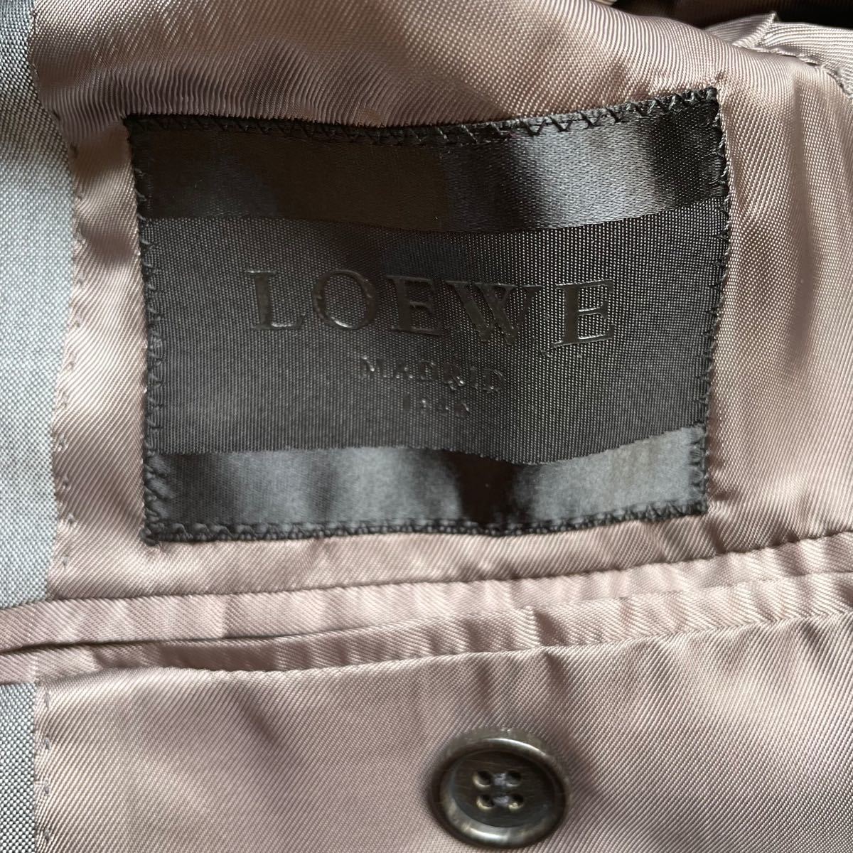 Loewe 】メンズ スーツ ジャケット セットアップ グレー ロエベ Loewe 】メンズ スーツ ジャケット セットアップ グレー ロエベ