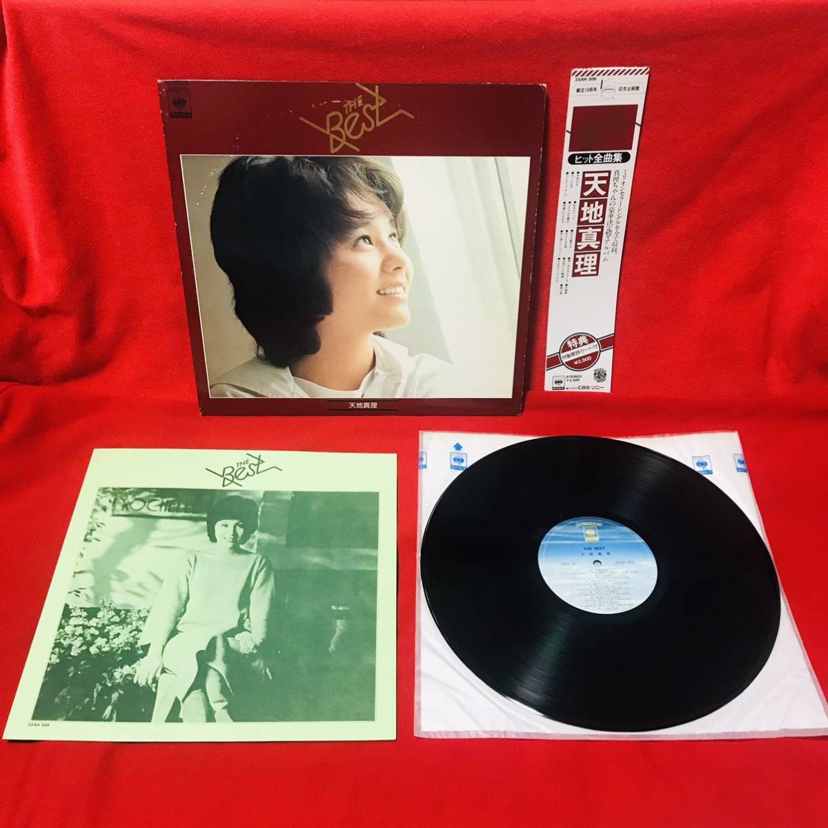 天地真理 THE BEST ヒット全曲集 LP レコード 1977年 【おトク】
