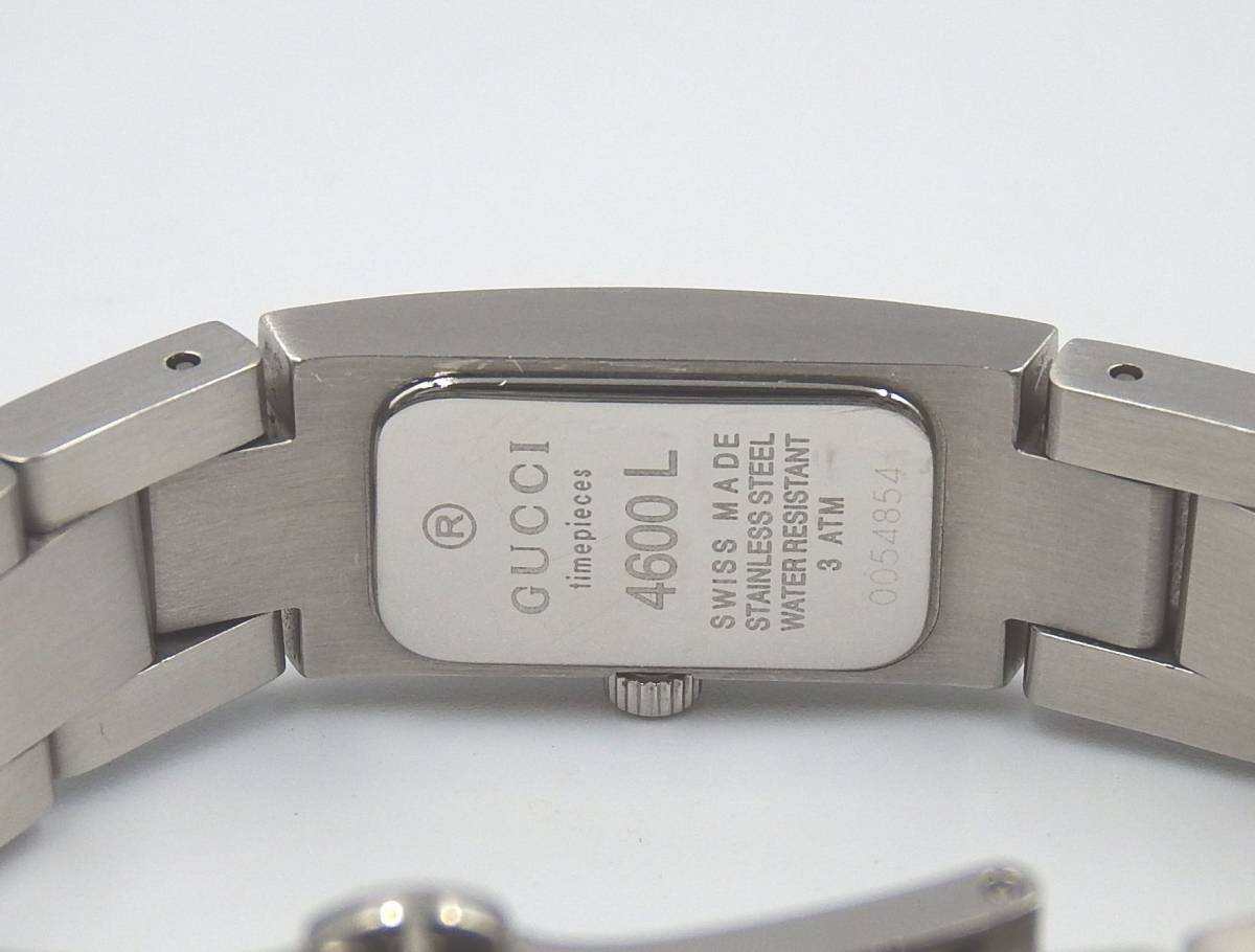 GUCCI 腕時計 4600L 稼働品 - takanokono.jp