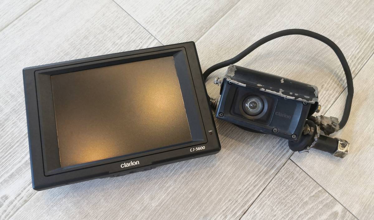 クラリオン clarion バックモニター+バックカメラ セット CJ クラリオン clarion バックモニター+バックカメラ セット CJ