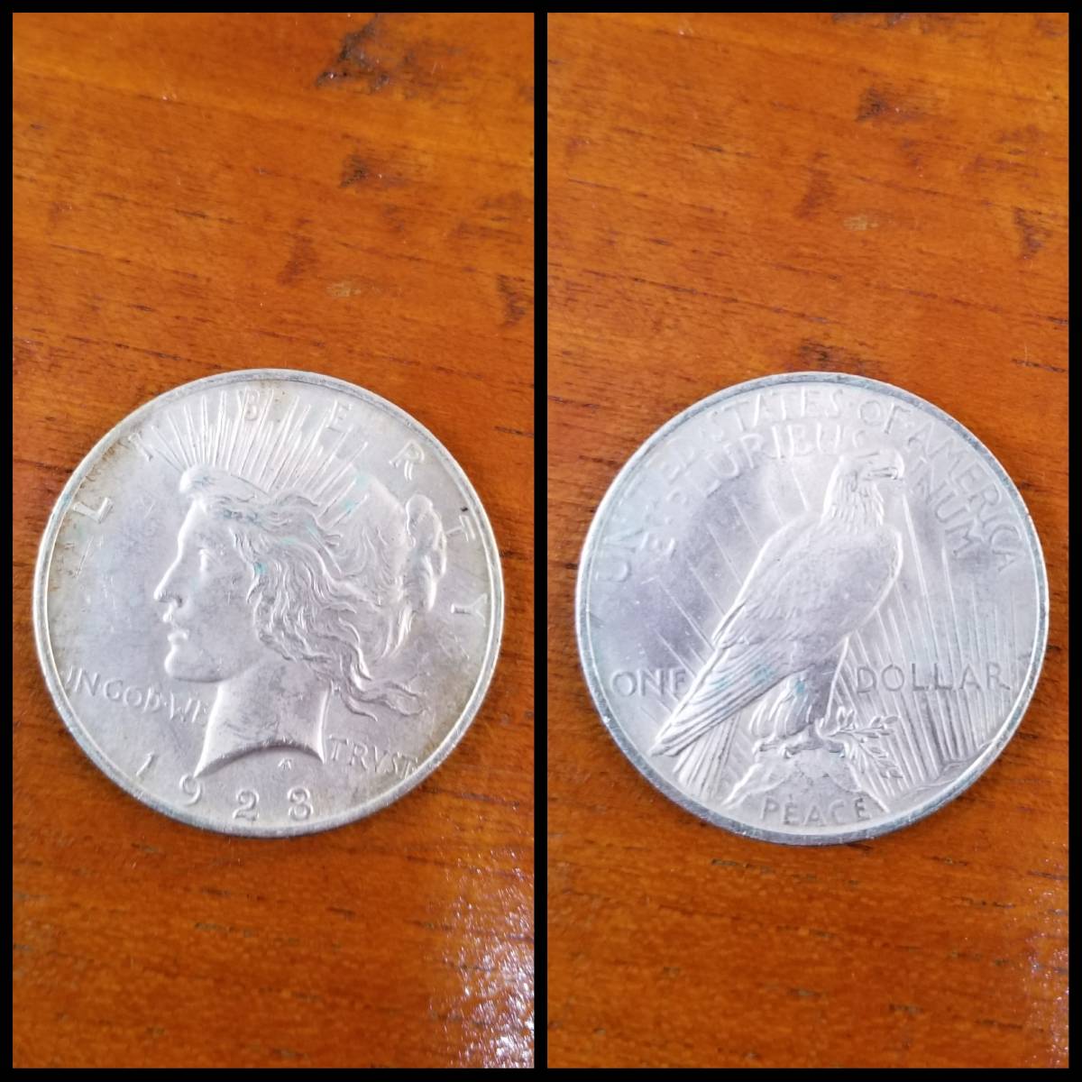 希少!!】 アメリカ 1ドル銀貨 ピースダラー モルガンダラー ピース
