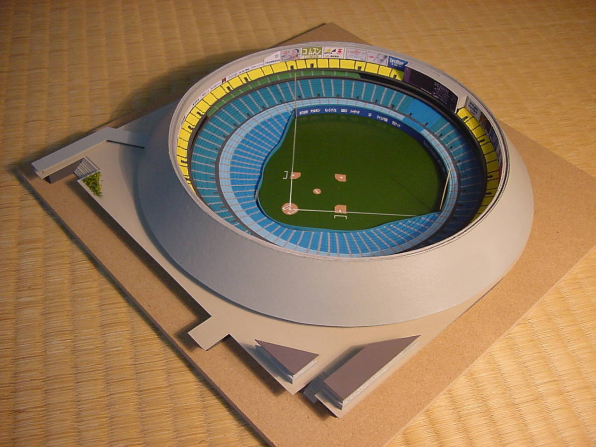  Nagoya Dome. construction model Chunichi Dragons. book@. ground nd07