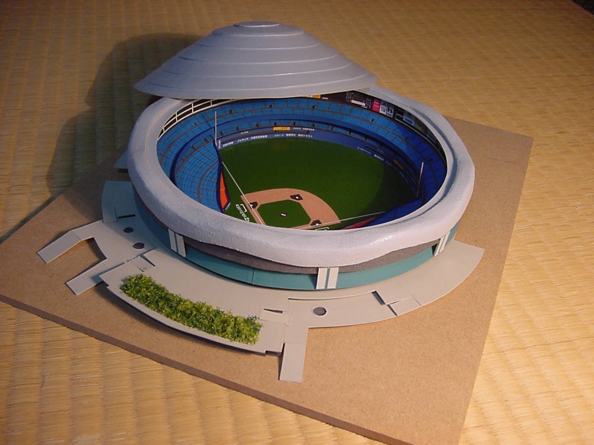  Osaka dome. construction model Orix Buffaloes. book@. ground close iron 0sd05